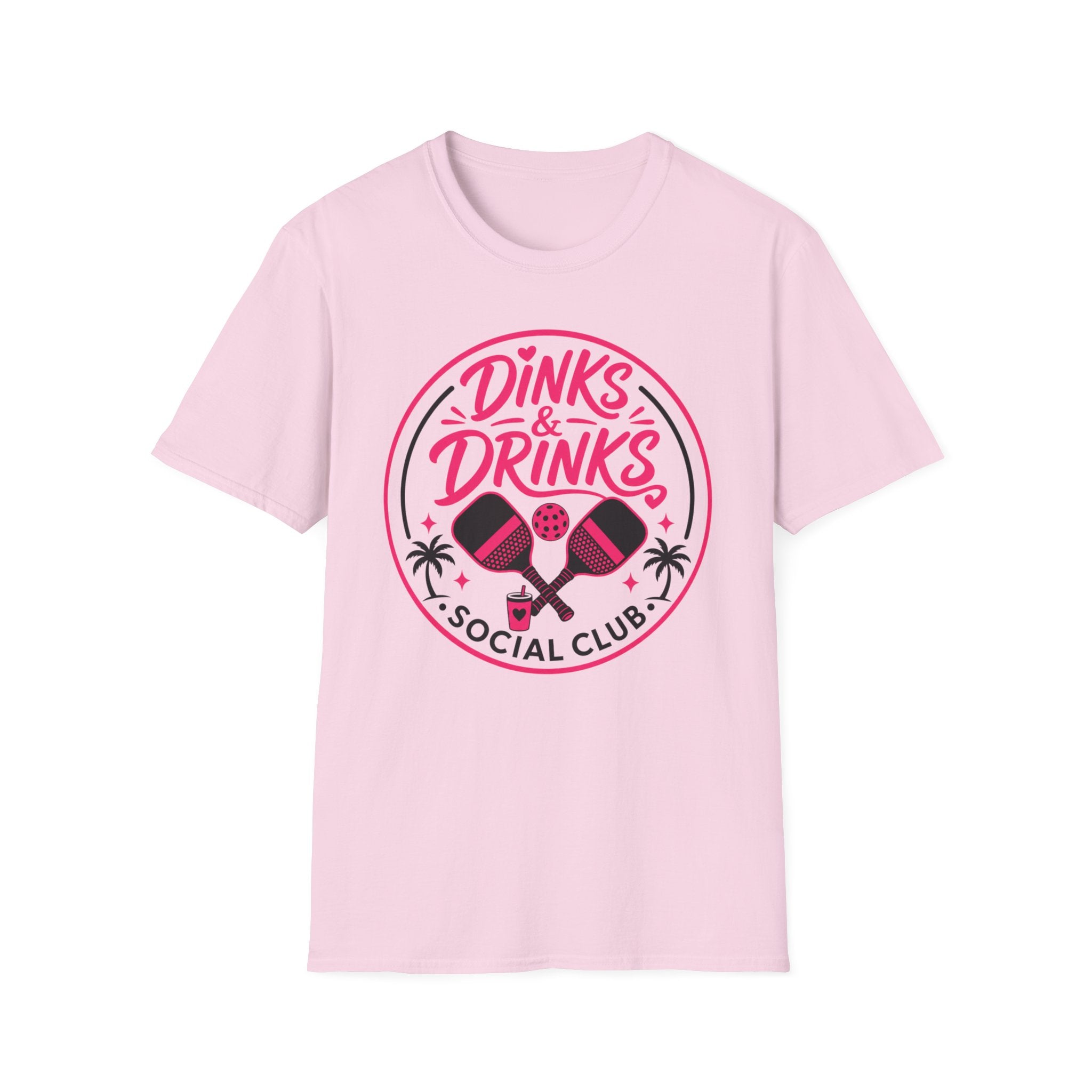 T-Shirt "Dinks and Drinks Social Club"