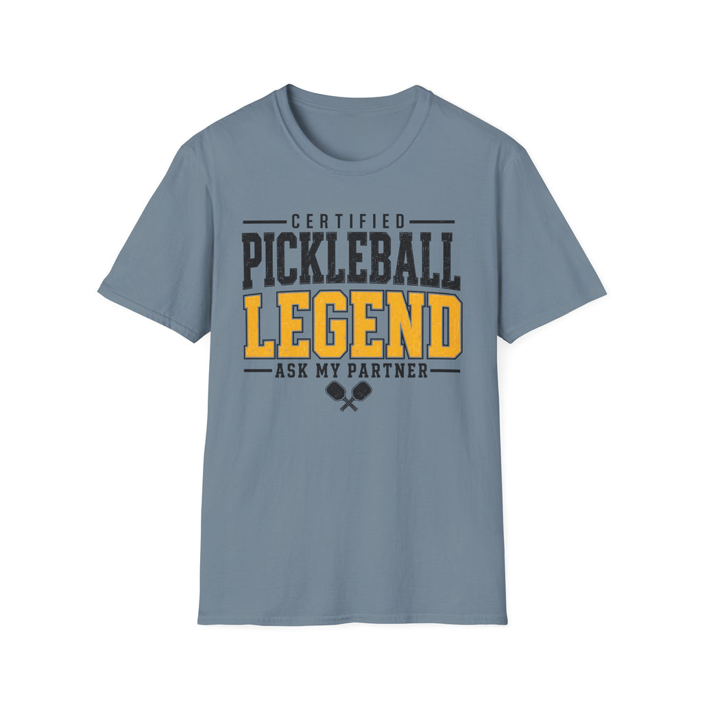 T-Shirt "Certified Pickleball Legend"