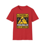 T-Shirt "Picleballer At Work"