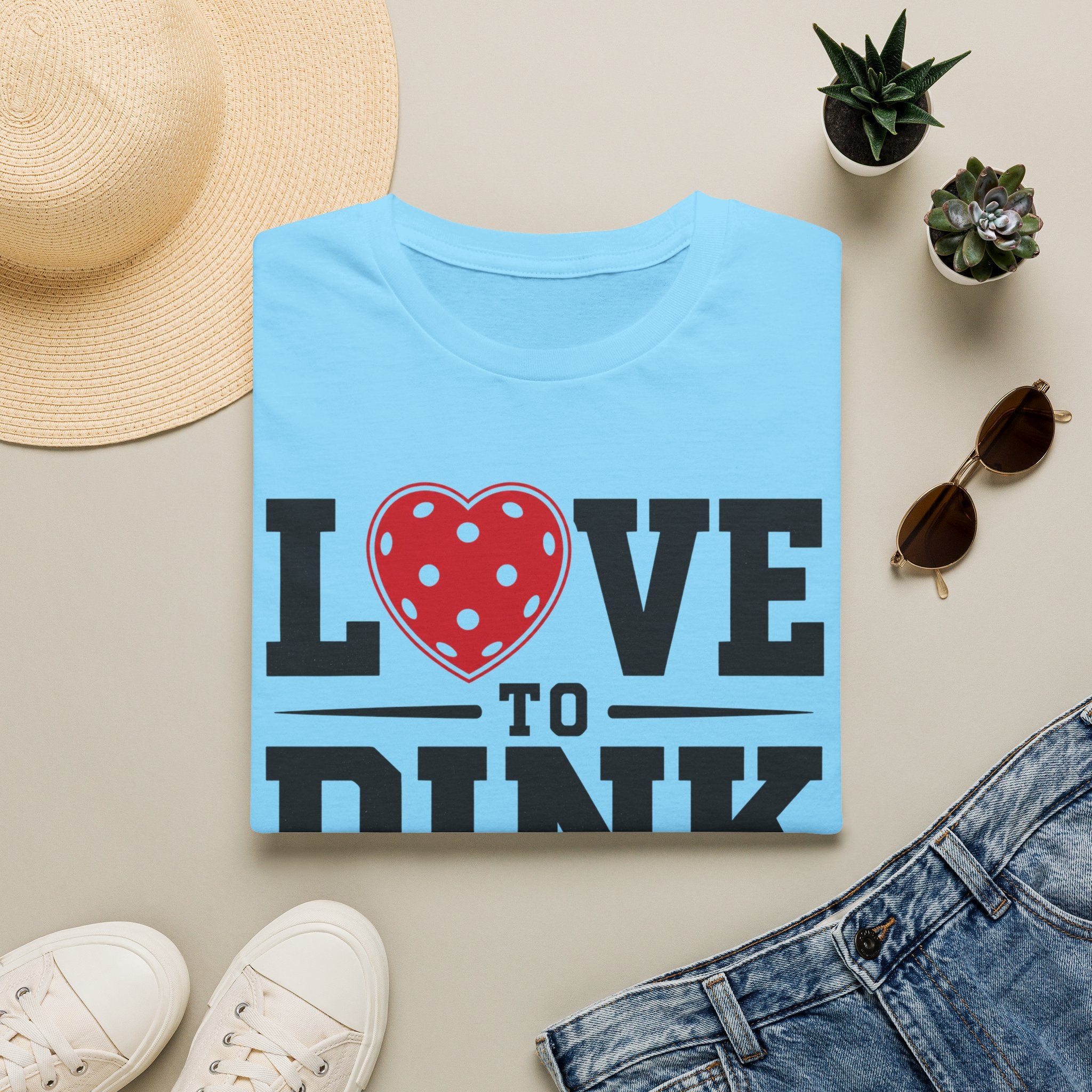 T-Shirt "Love to Dink"