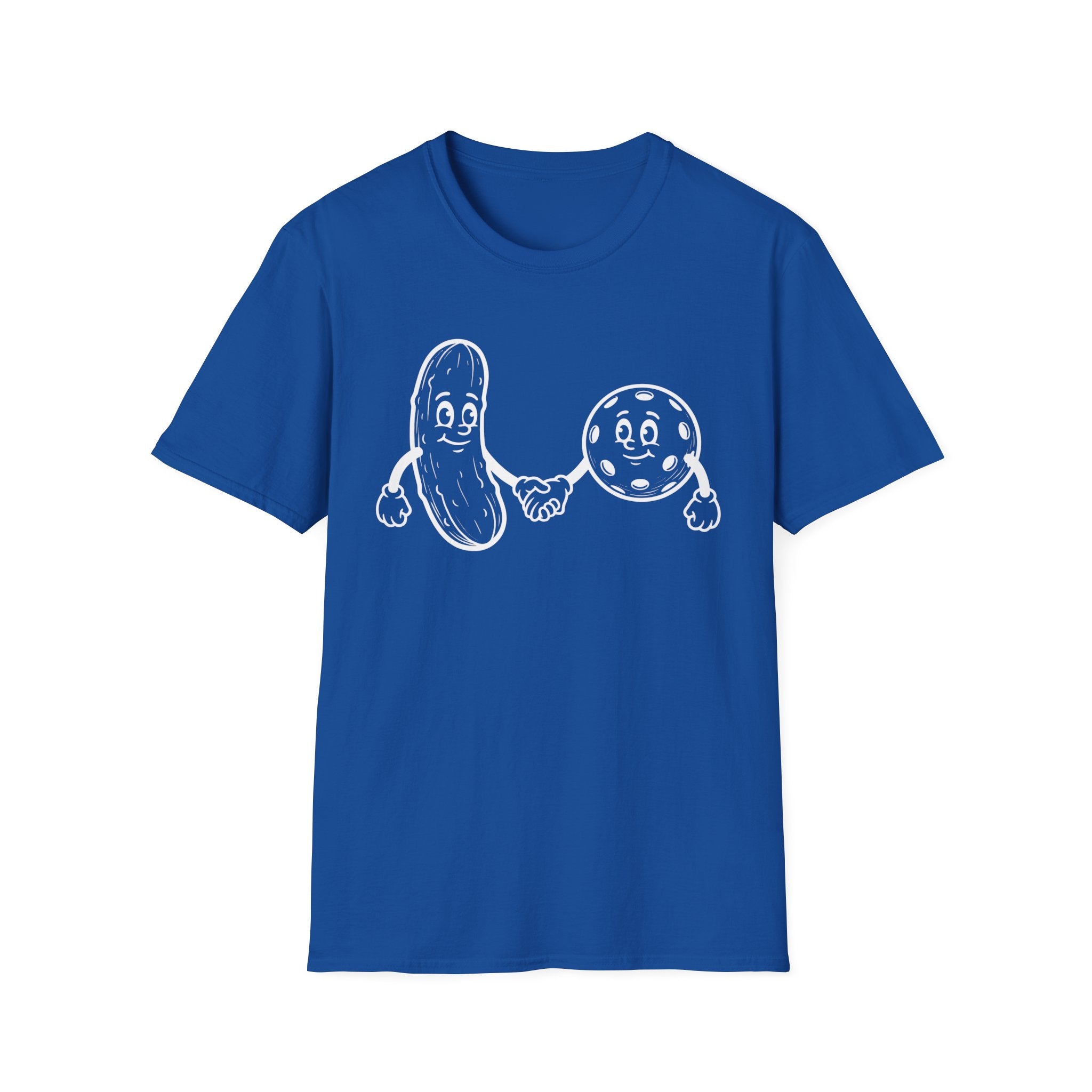 T-Shirt "Pickle and Ball" Holding Hands