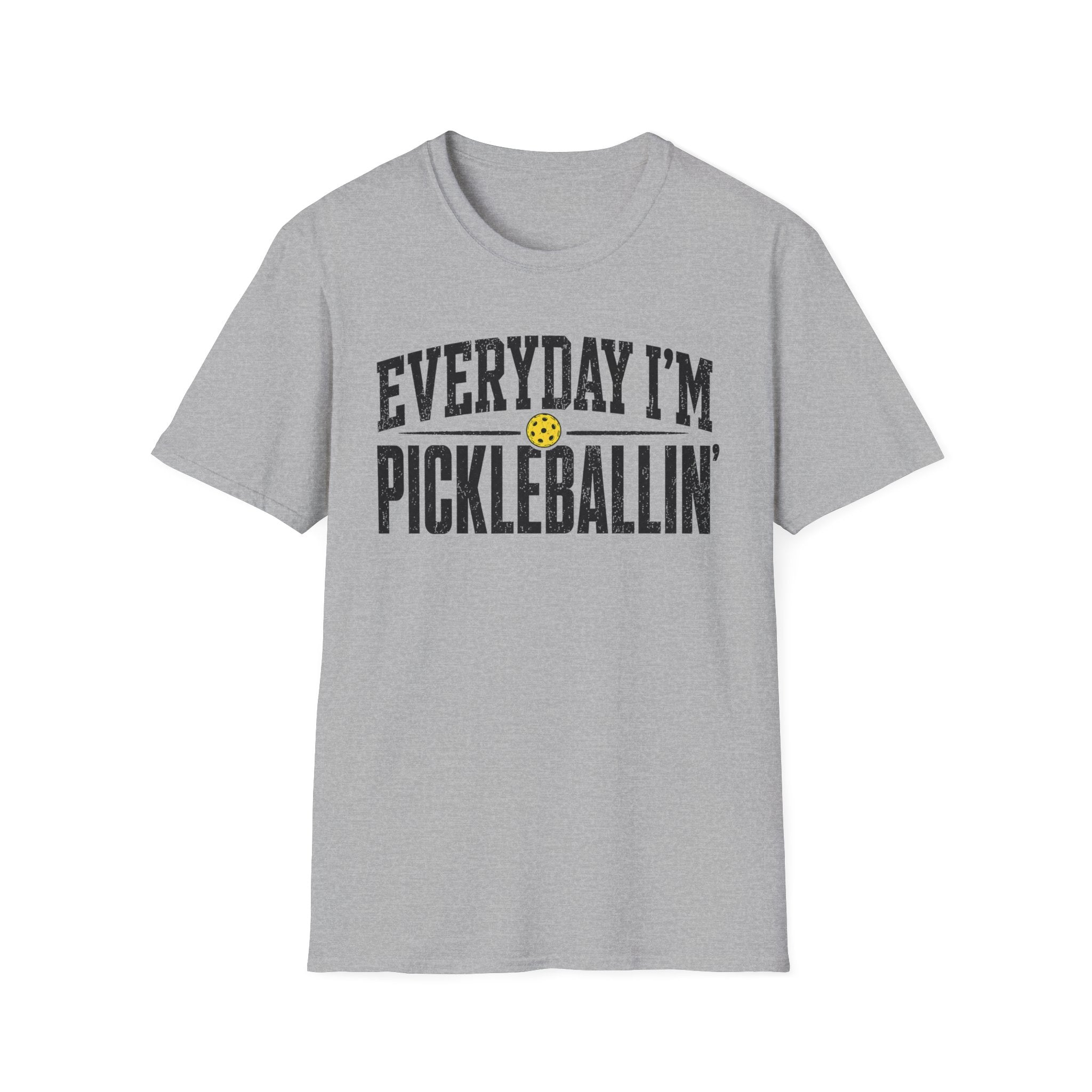 T-Shirt "Everyday I'm Pickleballin"