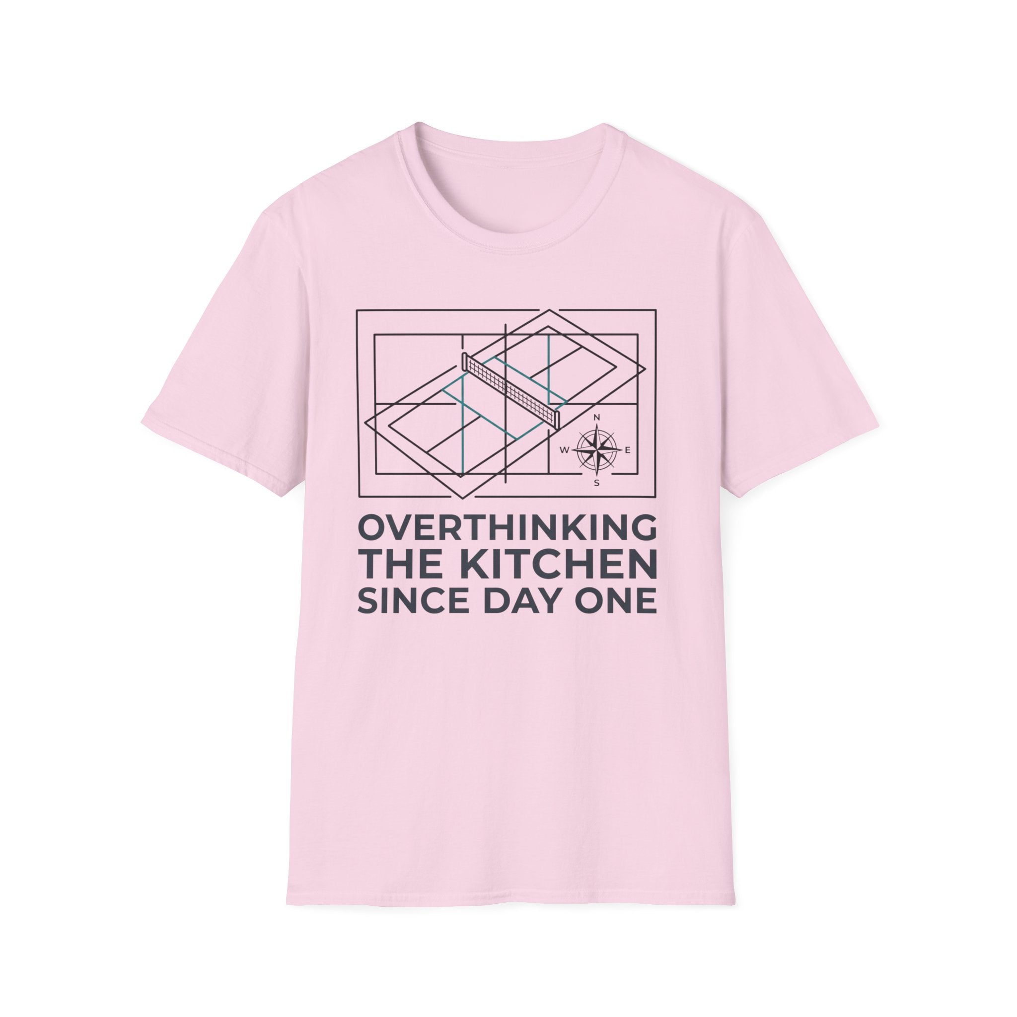 T-Shirt "Overthinking the Kitchen Since Day One"