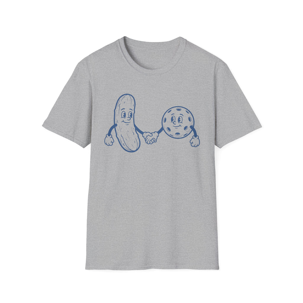 T-Shirt "Pickle and Ball" Holding Hands