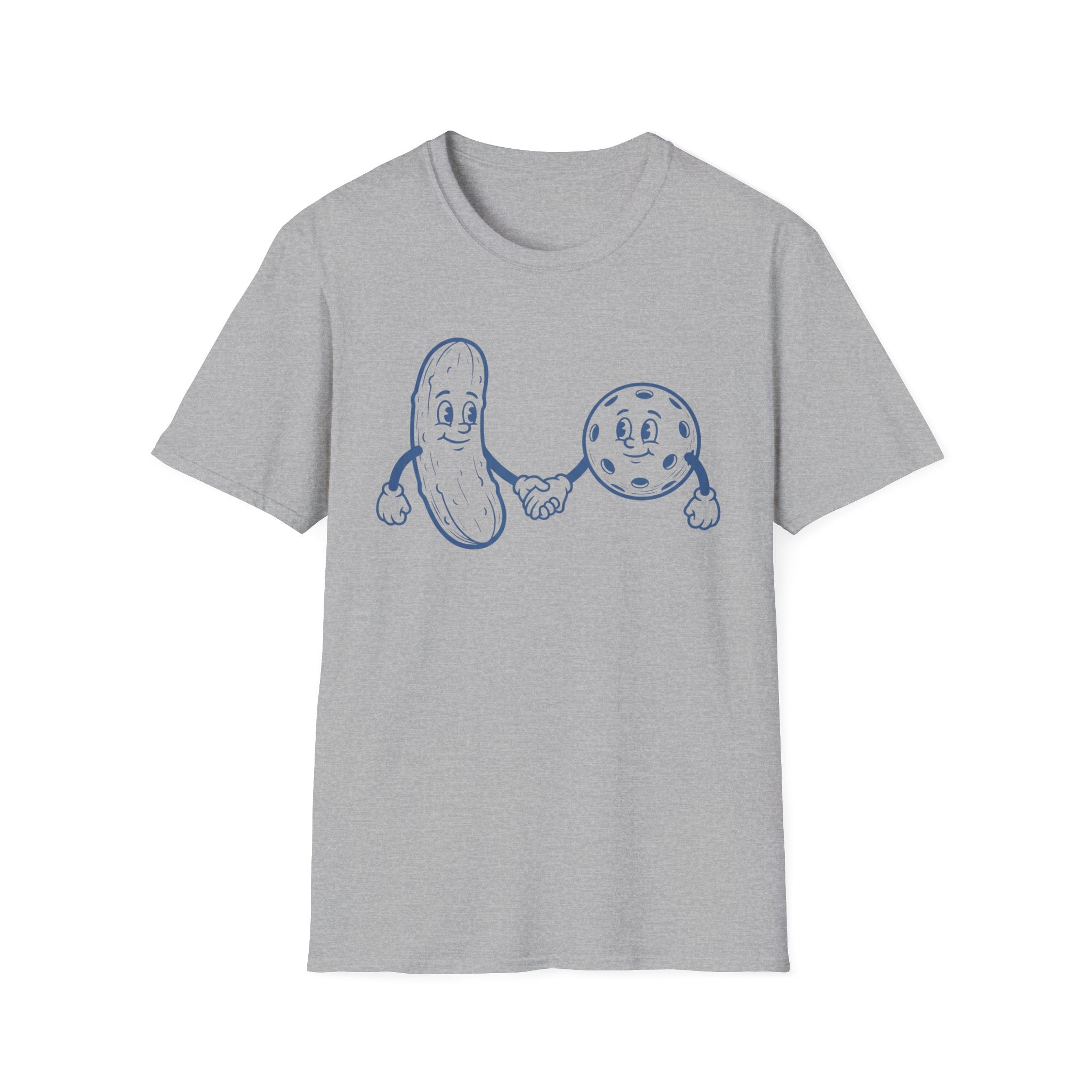 T-Shirt "Pickle and Ball" Holding Hands