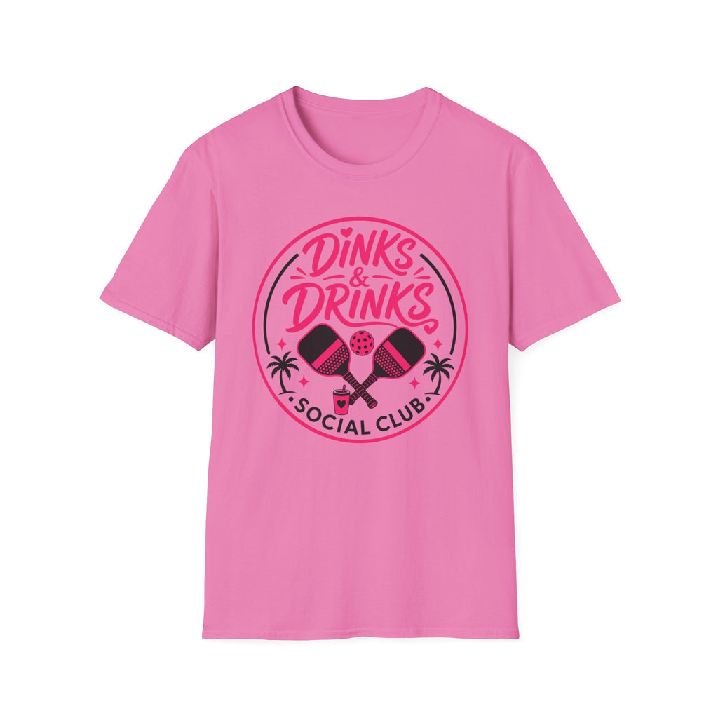 T-Shirt "Dinks and Drinks Social Club"