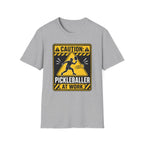 T-Shirt "Picleballer At Work"