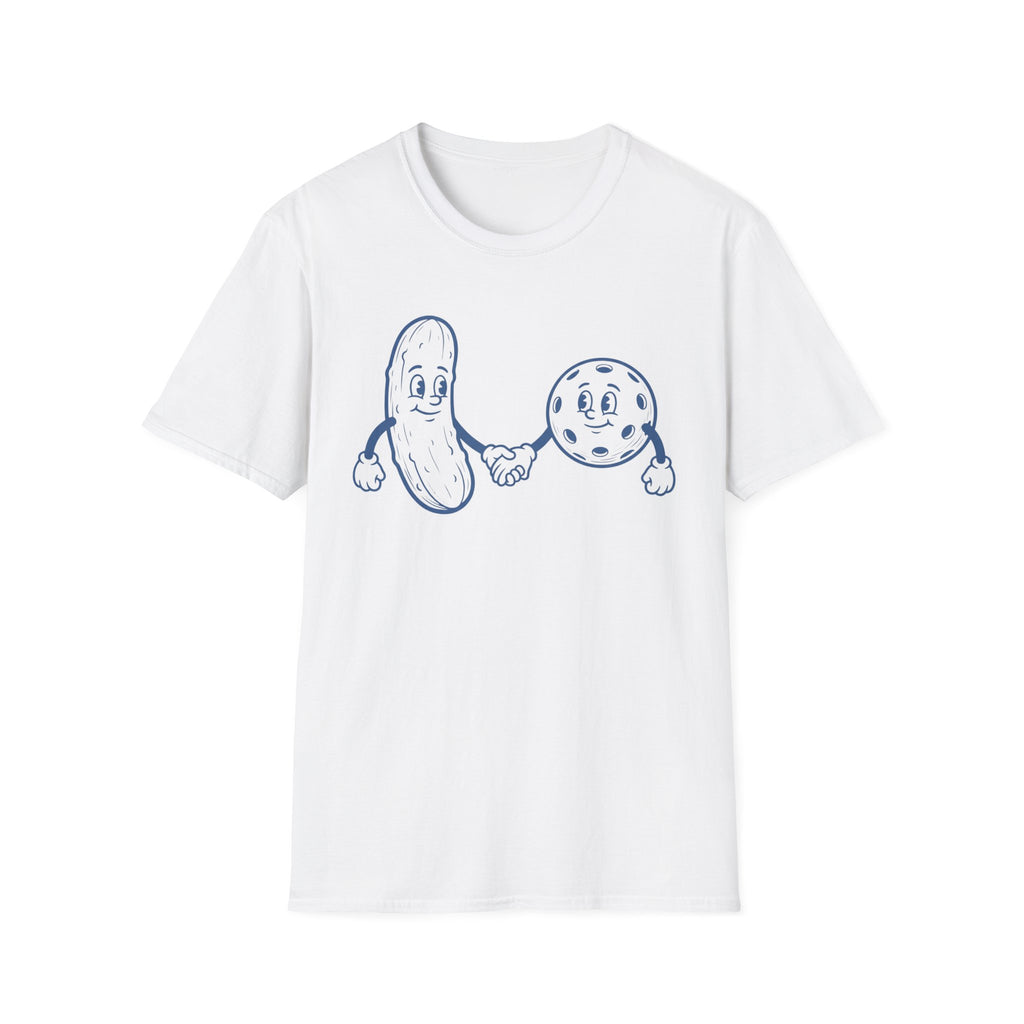 T-Shirt "Pickle and Ball" Holding Hands
