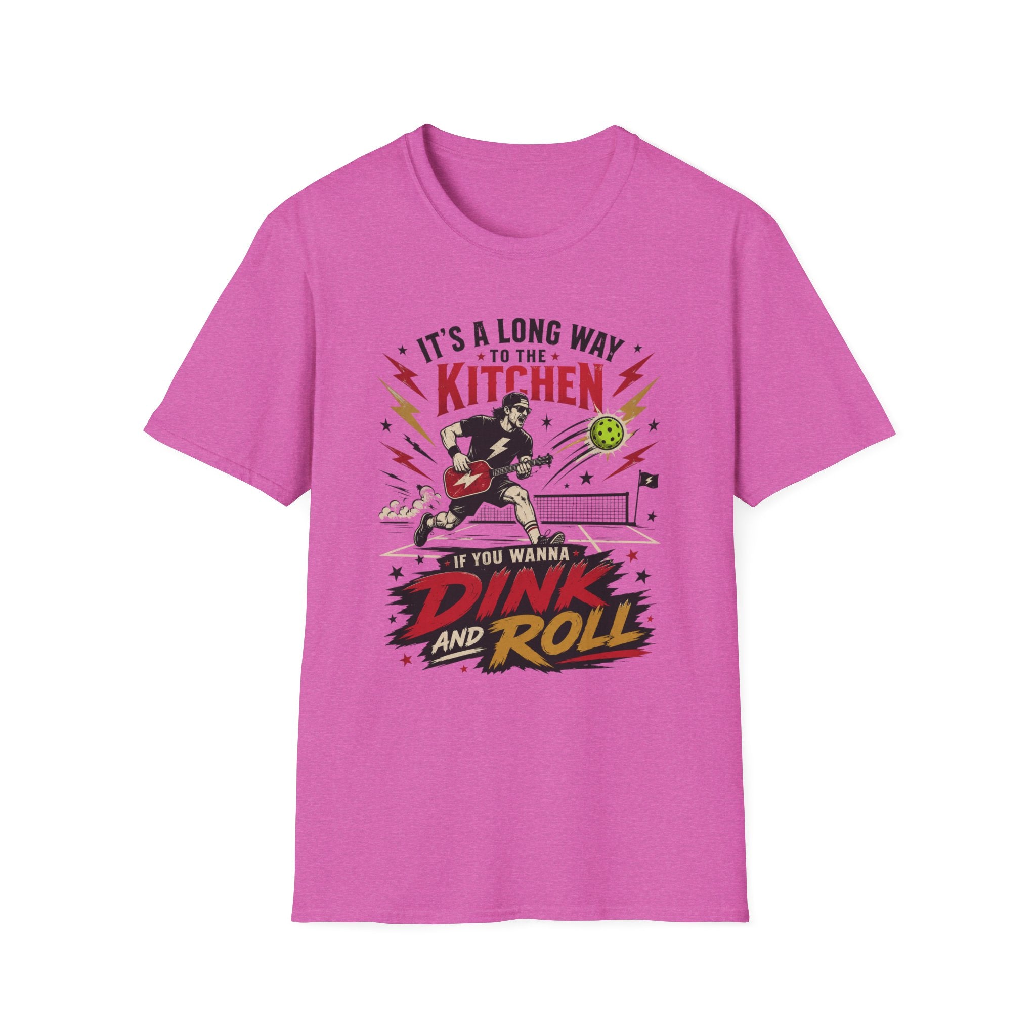 T-Shirt "It's a Long Way to The Kitchen. Dink and Roll"
