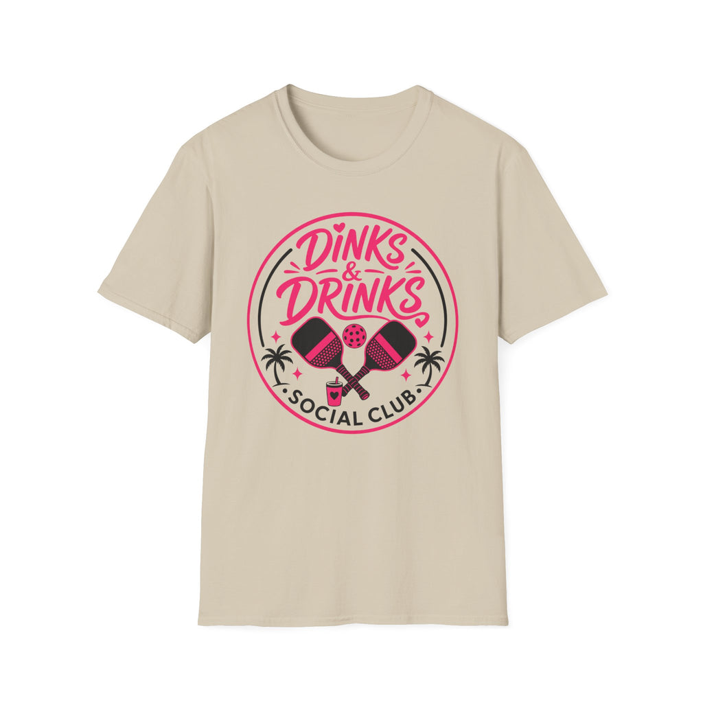 T-Shirt "Dinks and Drinks Social Club"