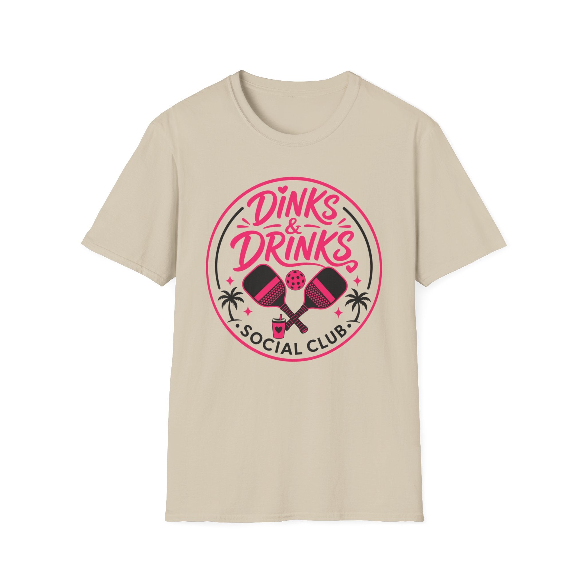 T-Shirt "Dinks and Drinks Social Club"