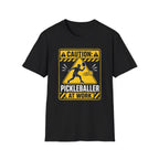 T-Shirt "Picleballer At Work"