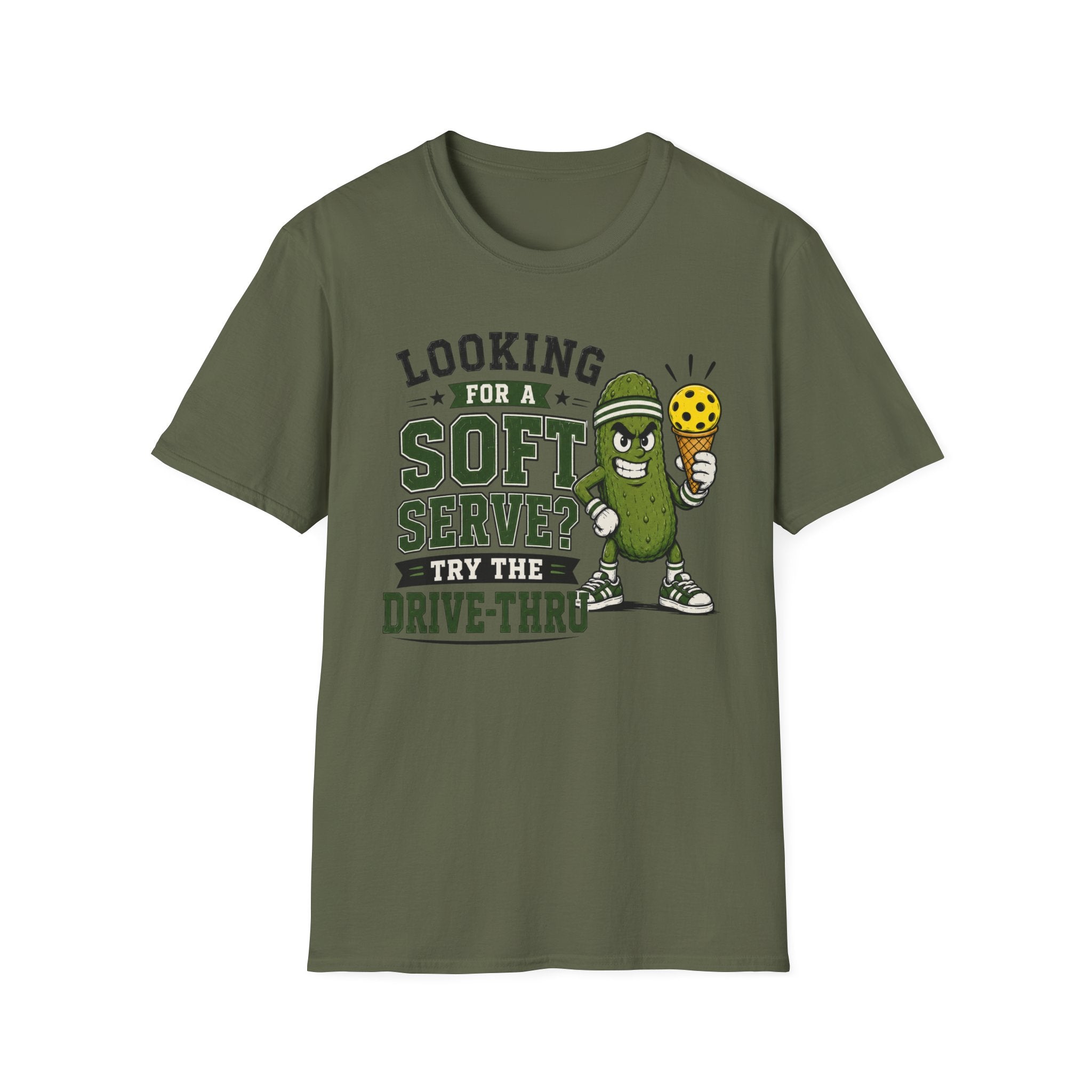 T-Shirt "Looking for a soft serve? Try the drive-thru"