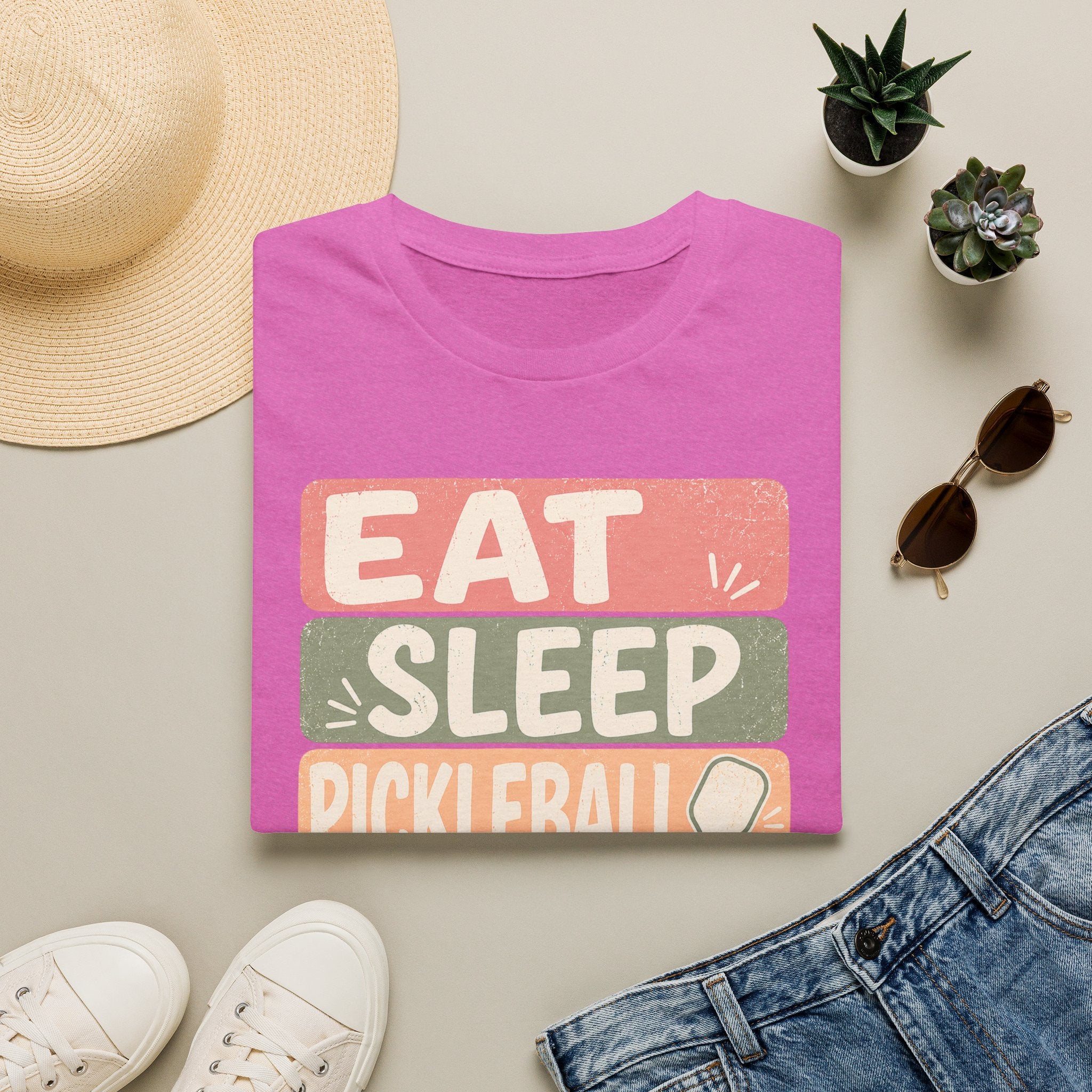 T-Shirt "Eat. Sleep. Pickleball. Drinks."