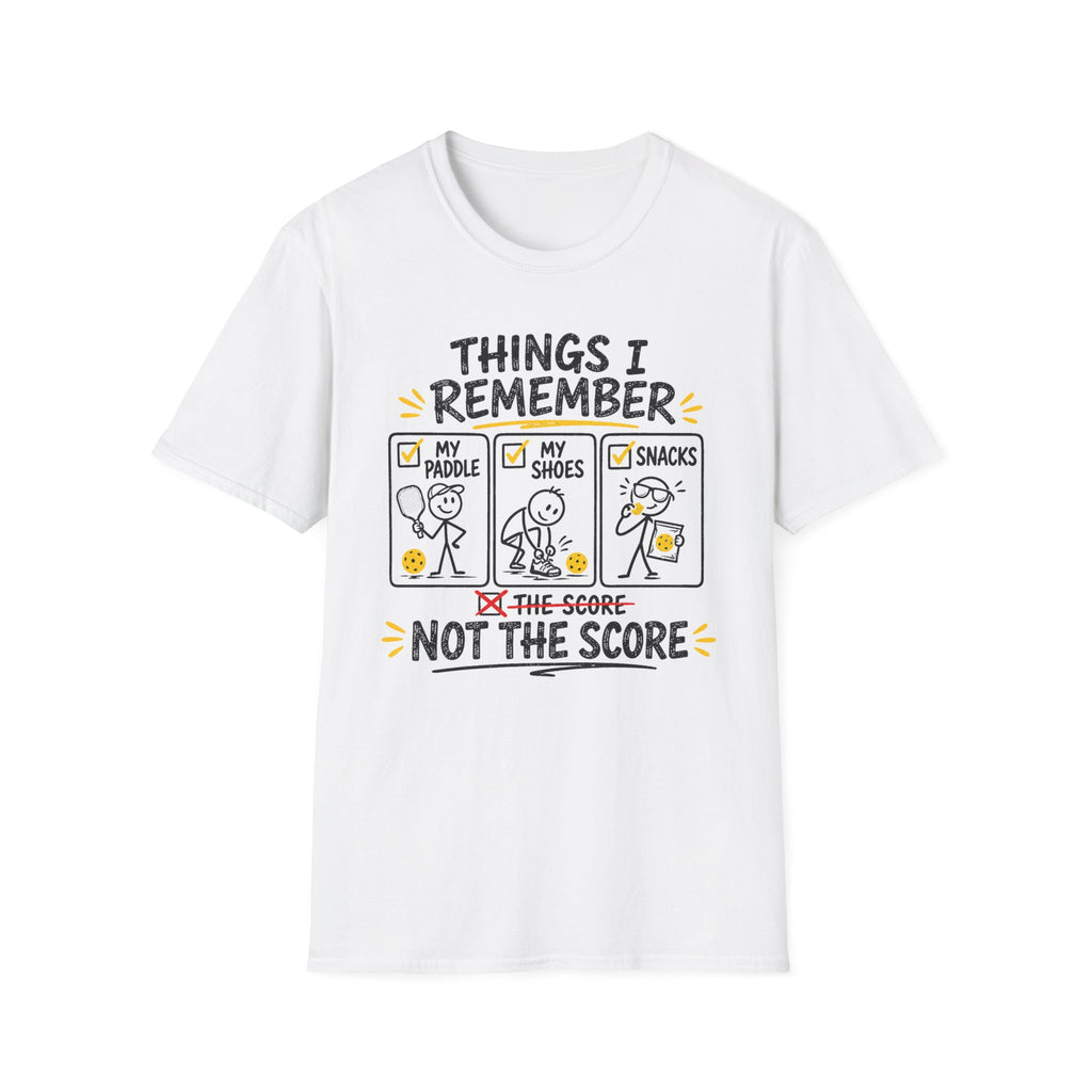 T-Shirt "Things I Remember. Not the Score."