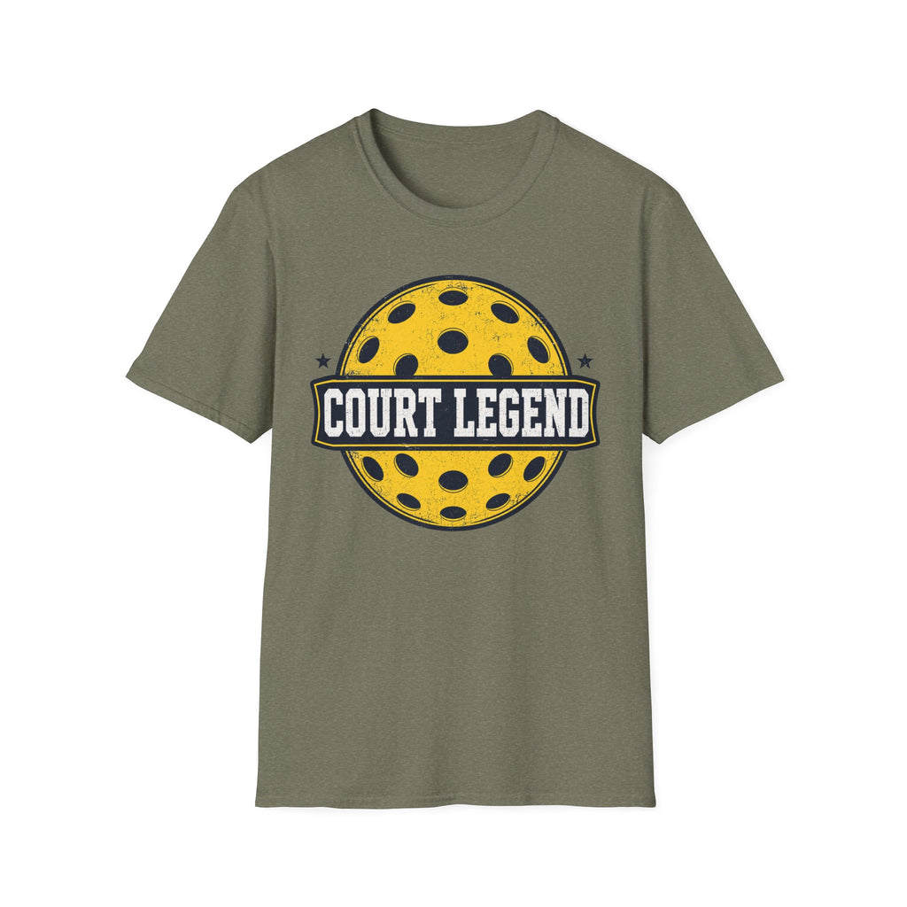 T-Shirt "Court Legend" Pickelball Retro