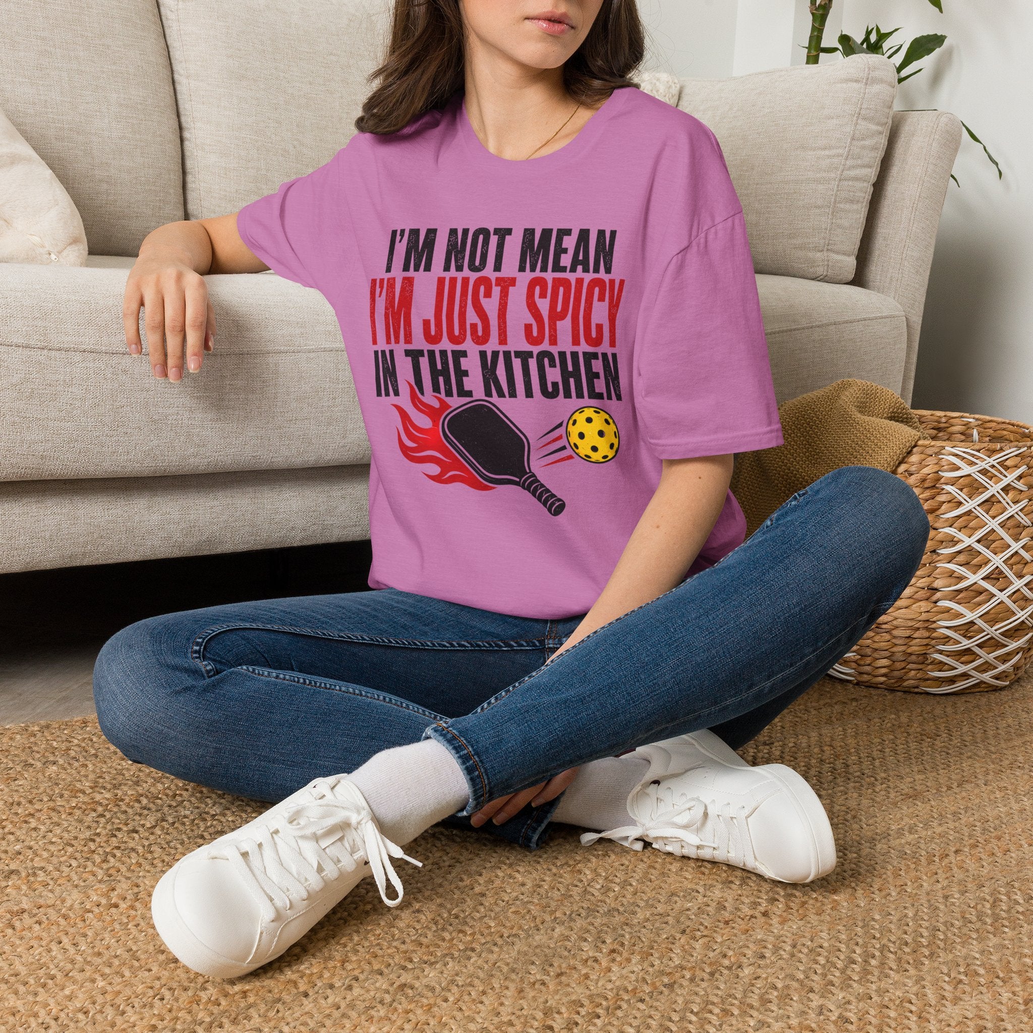 T-Shirt "I'm Not Mean. I'm Just Spicy in the Kitchen"