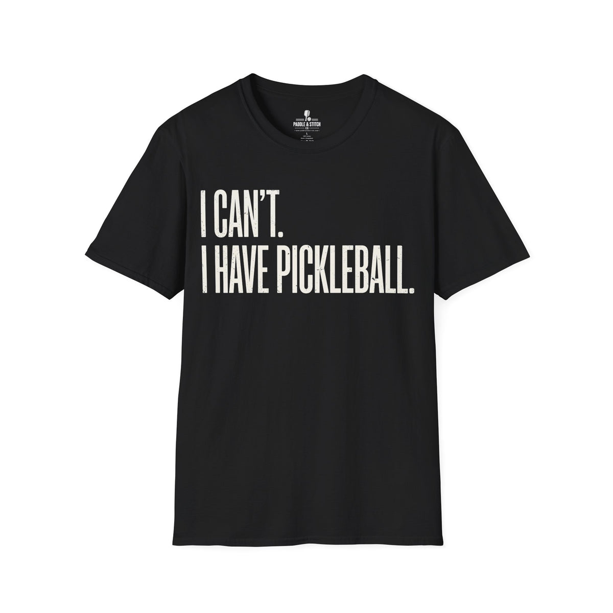 T-Shirt "I Can't"