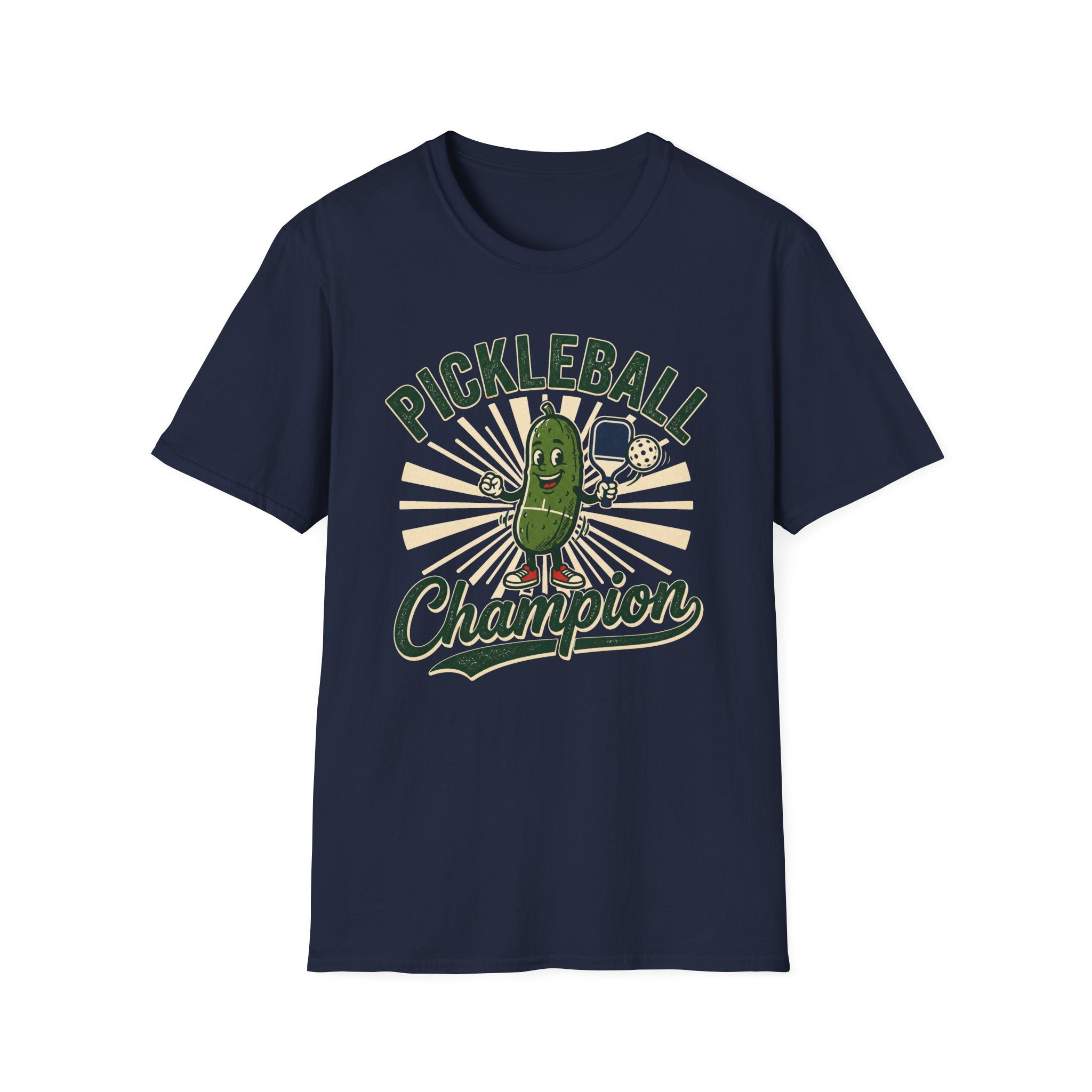 T-Shirt "Pickleball Champion" Mascot