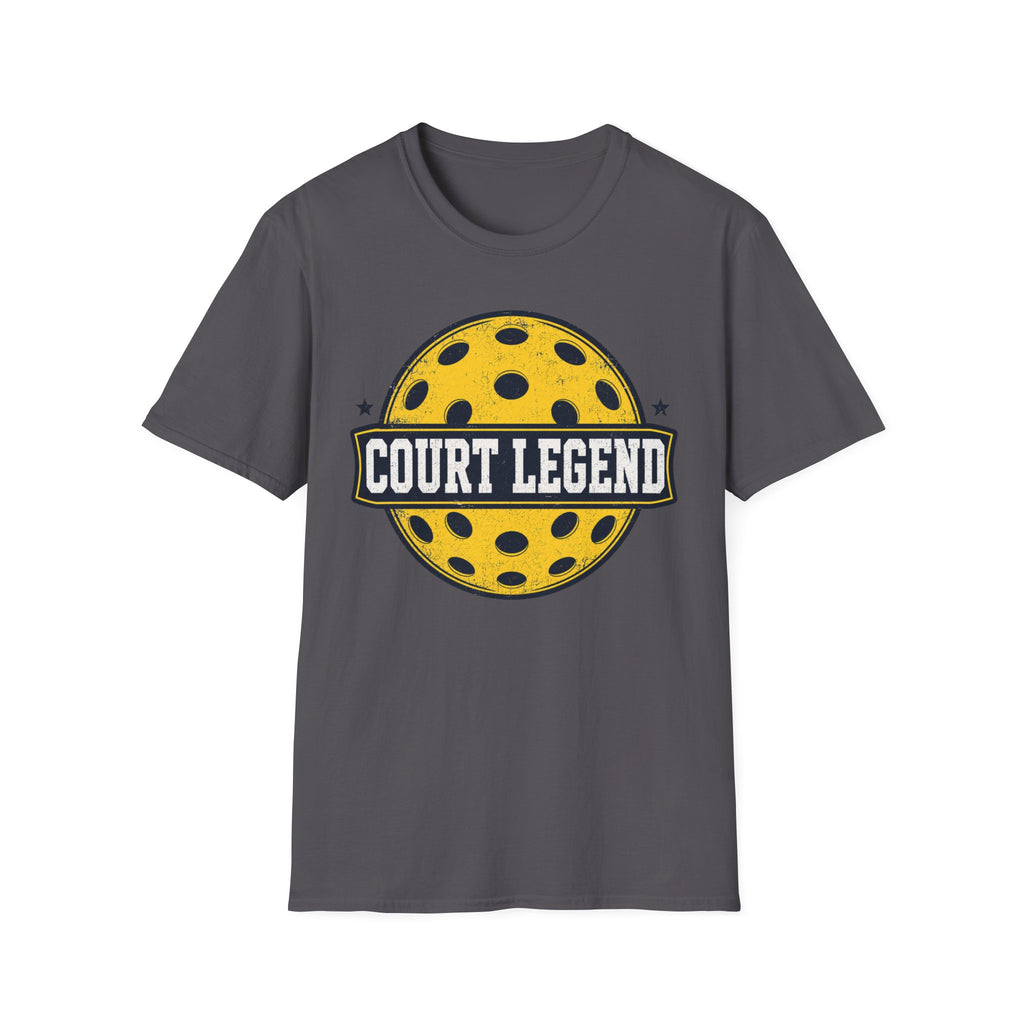 T-Shirt "Court Legend" Pickelball Retro