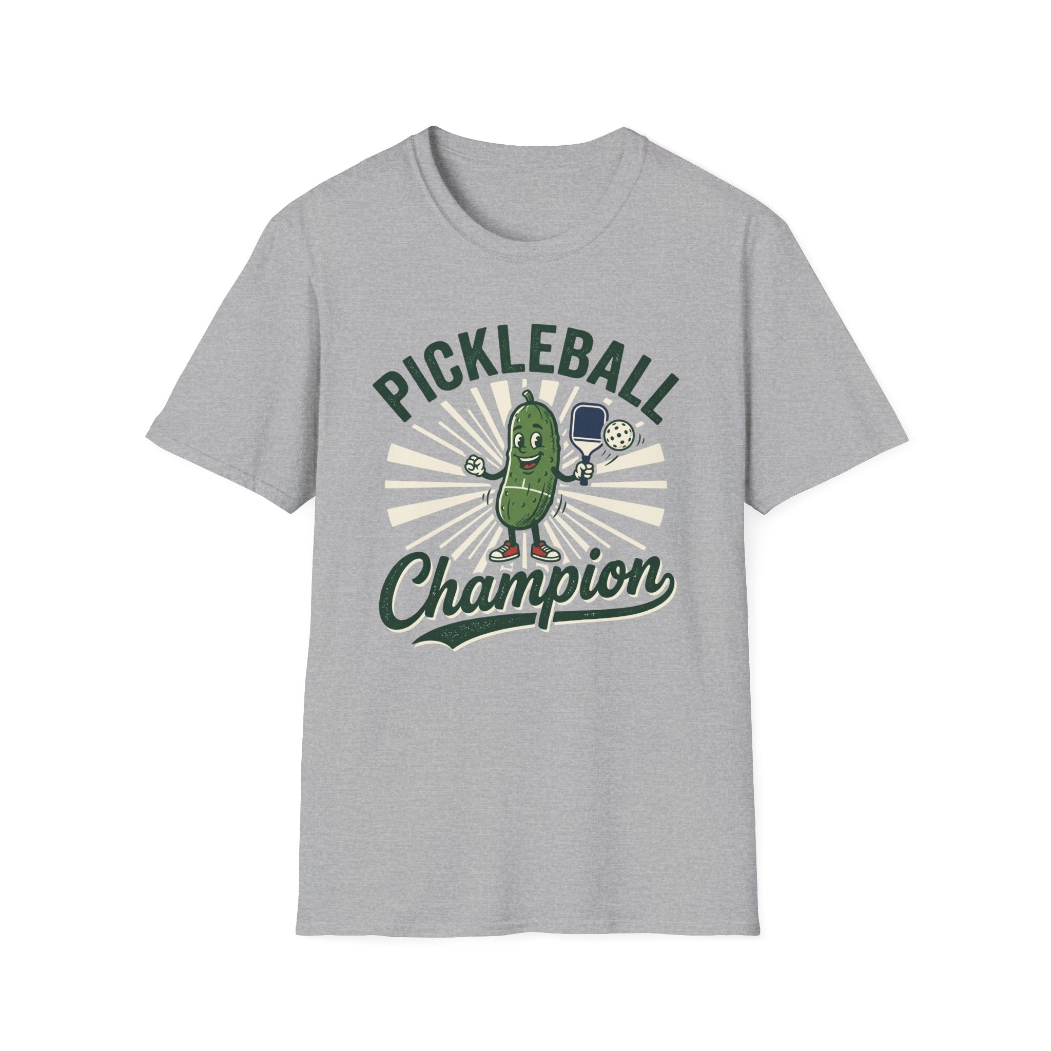T-Shirt "Pickleball Champion" Mascot