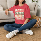 T-Shirt "Eat. Sleep. Pickleball. Drinks."