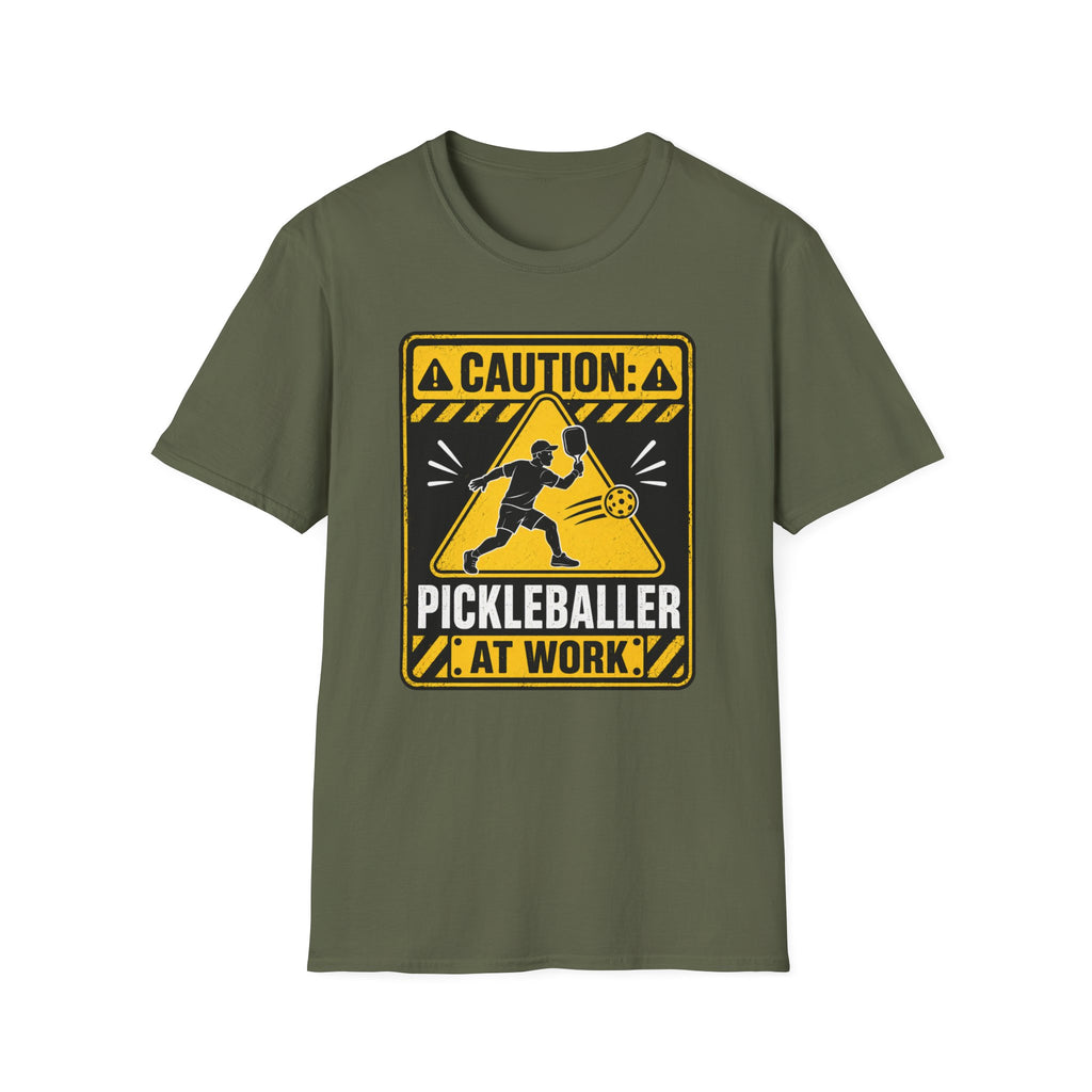 T-Shirt "Picleballer At Work"