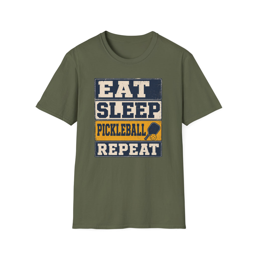 T-Shirt "Eat. Sleep, Pickleball. Repeat."