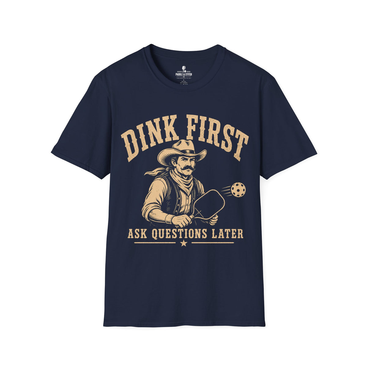 T-Shirt "Dink First"