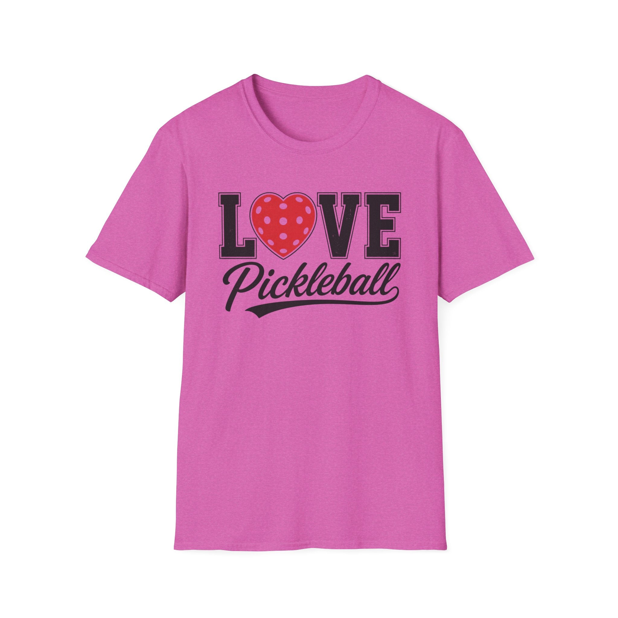 T-Shirt "Love Pickleball" Red