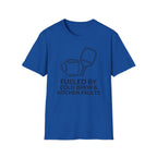T-Shirt "Fueled by Cold Brew and Kitchen Faults"