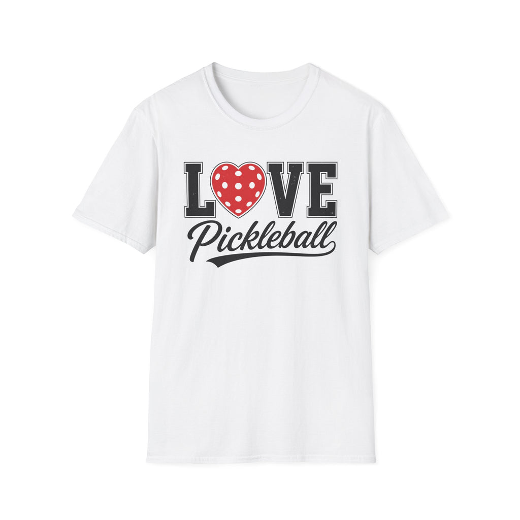 T-Shirt "Love Pickleball" Red