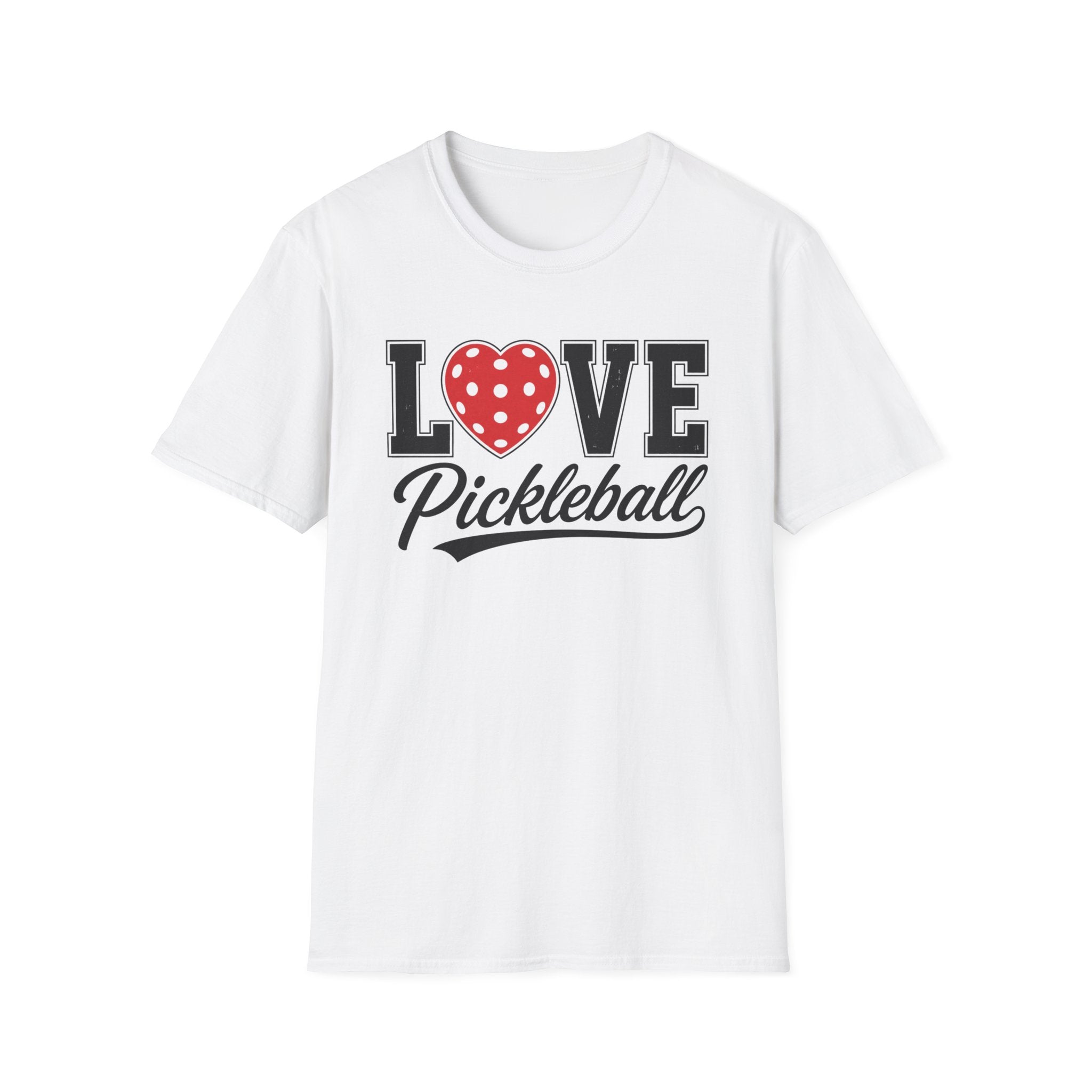 T-Shirt "Love Pickleball" Red