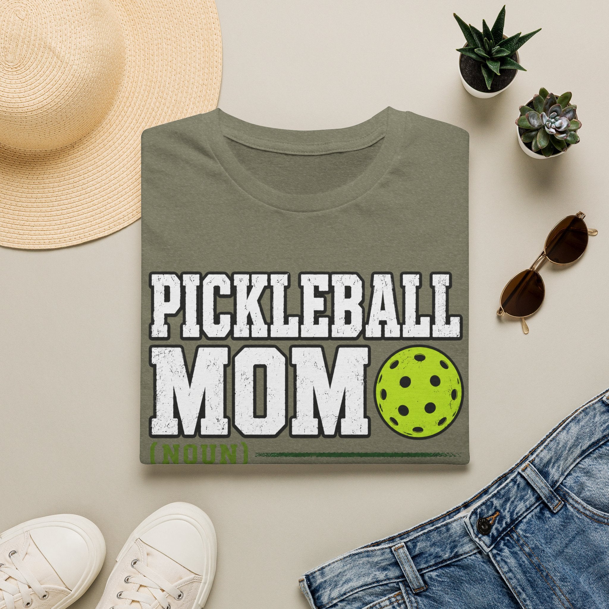 T-Shirt "Pickleball Mom"