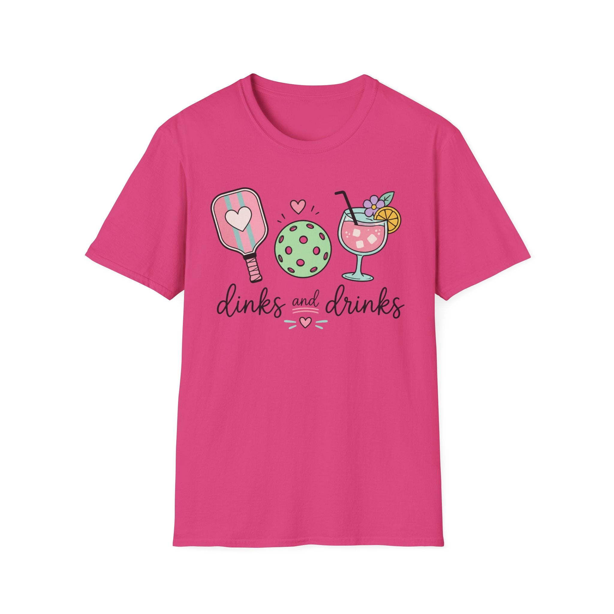 T-Shirt "Dinks and Drinks"