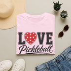 T-Shirt "Love Pickleball" Red