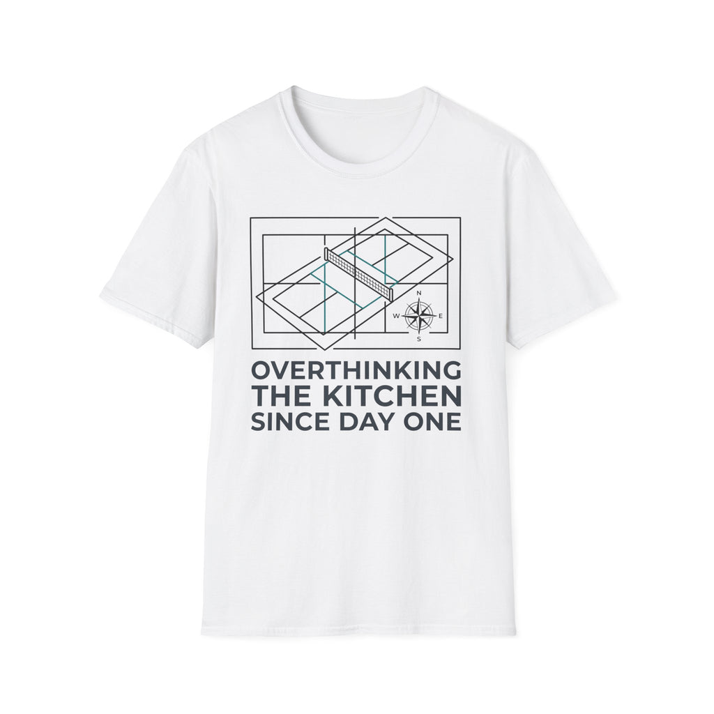 T-Shirt "Overthinking the Kitchen Since Day One"
