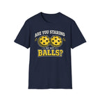 T-Shirt "Are you staring at my balls?"