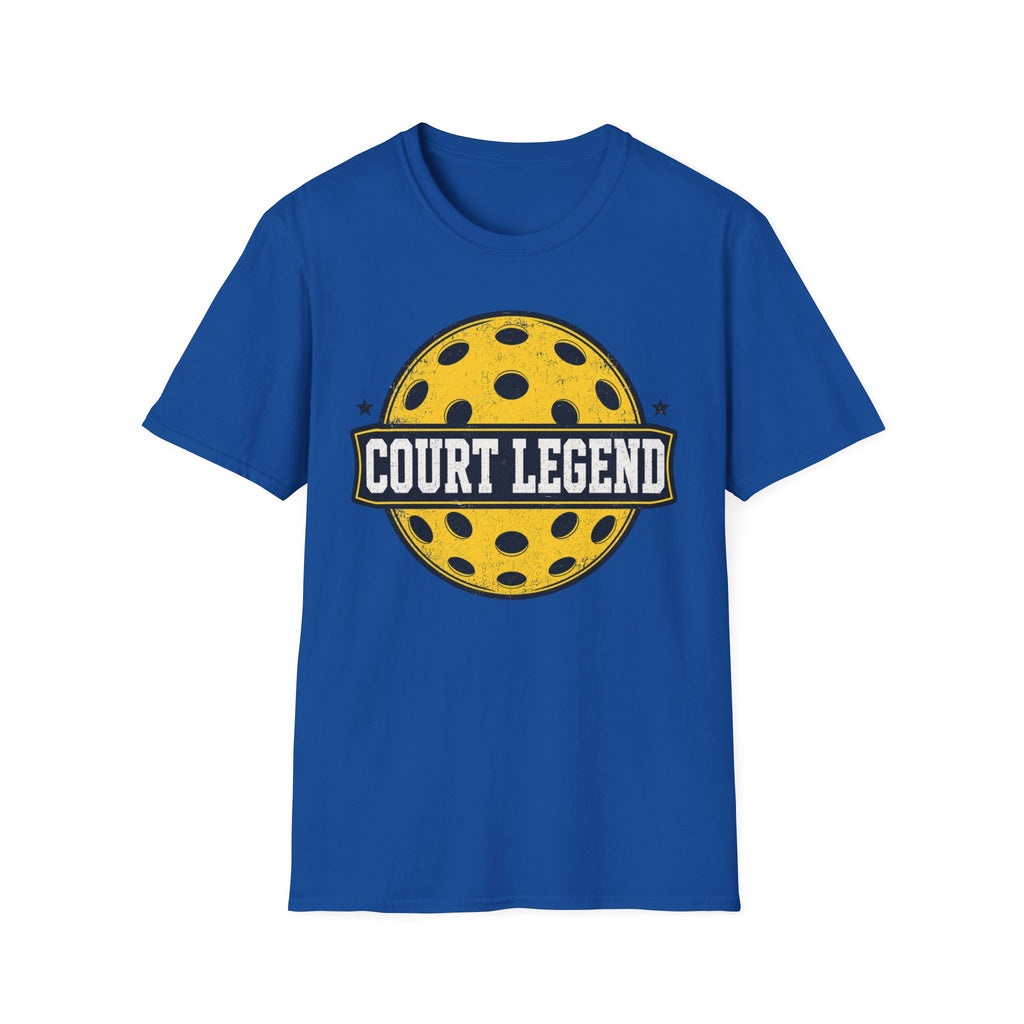 T-Shirt "Court Legend" Pickelball Retro