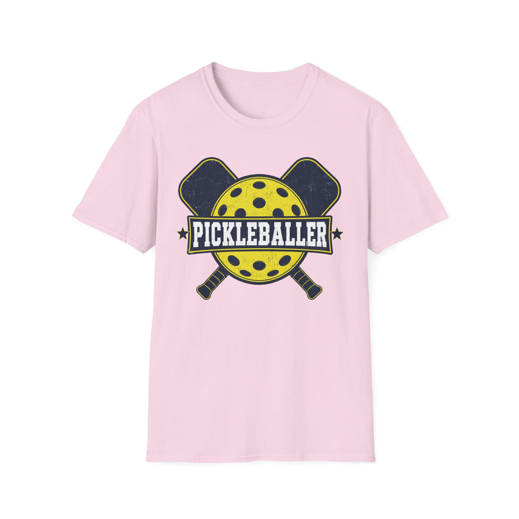 T-Shirt "Pickleballer" With Paddles