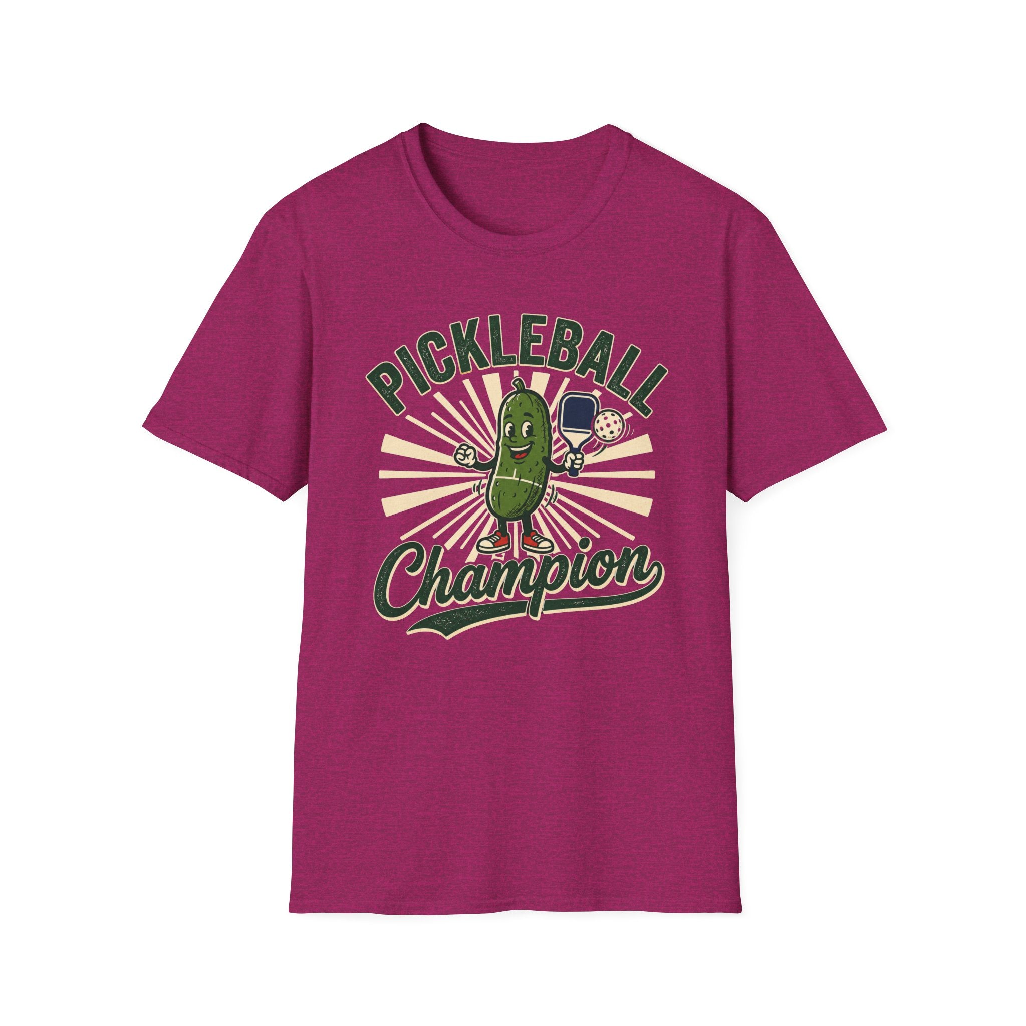 T-Shirt "Pickleball Champion" Mascot